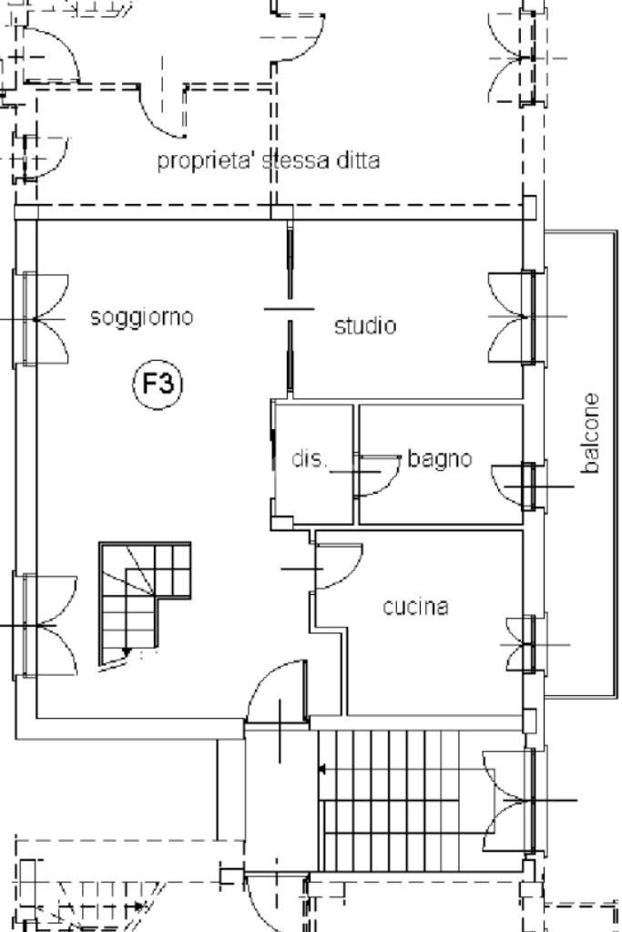 Appartamento Via Cavalier G. Brunetto, San Maurizio Canavese - planimetria 1