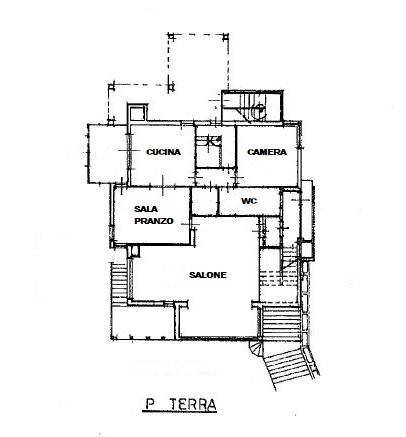 Foto 63 - Villa VIA COLLEPAGANELLO, Fabriano - planimetria 1