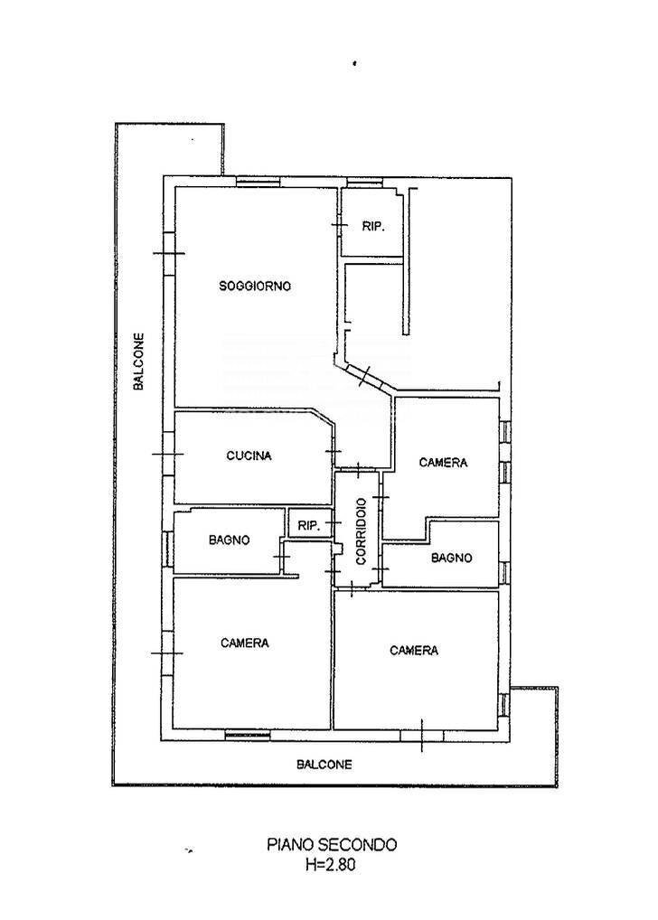 Foto 30 - Appartamento via Santorre di Santarosa
 
11, Riccione - planimetria 1