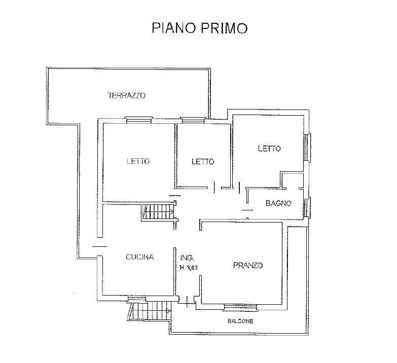 Foto 5 - Laboratorio via Donizzetti, Ferrara - planimetria 1