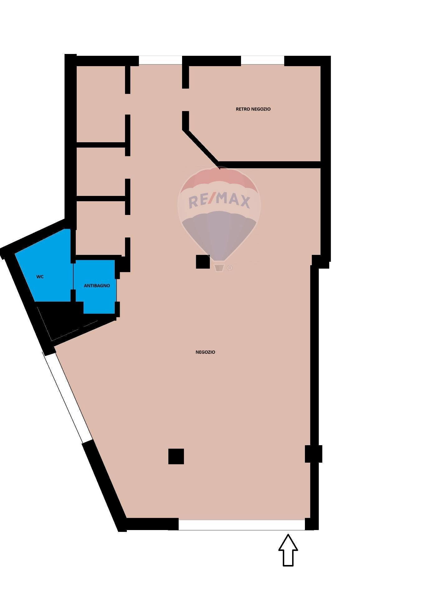 Pianta 2D - Locale Commerciale Via Cadore
 
10, Desio - planimetria 1