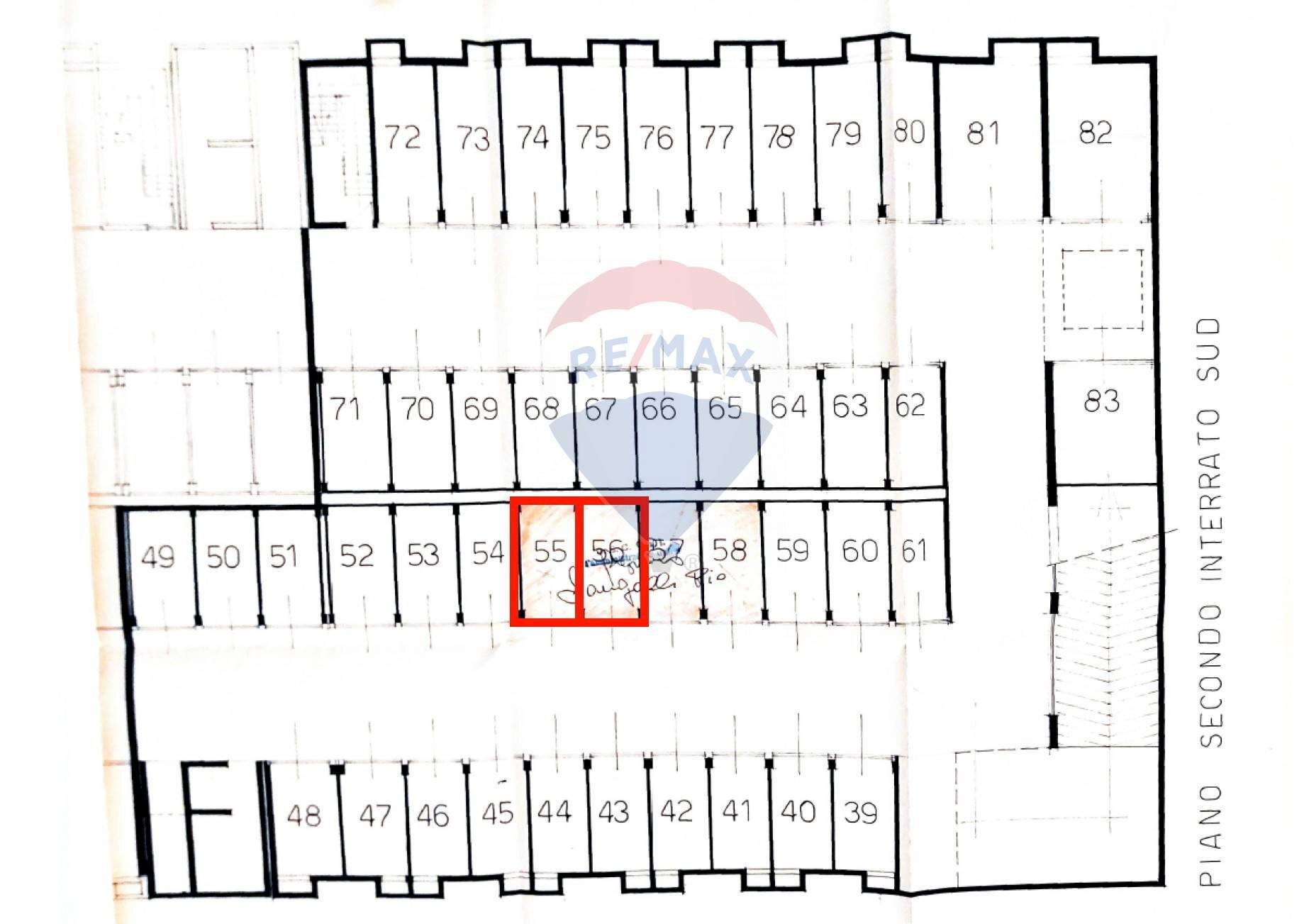 Pianta 2D - Box Via Giuseppe Garibaldi
 
58, Brugherio - floor plans 1