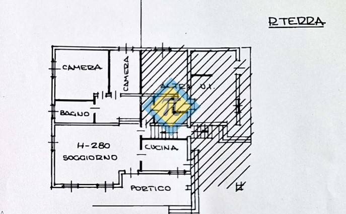 Foto 33 - Casa semi indipendente Via Luchino Luchini
 
43, San Giorgio della Richinvelda - planimetria 1