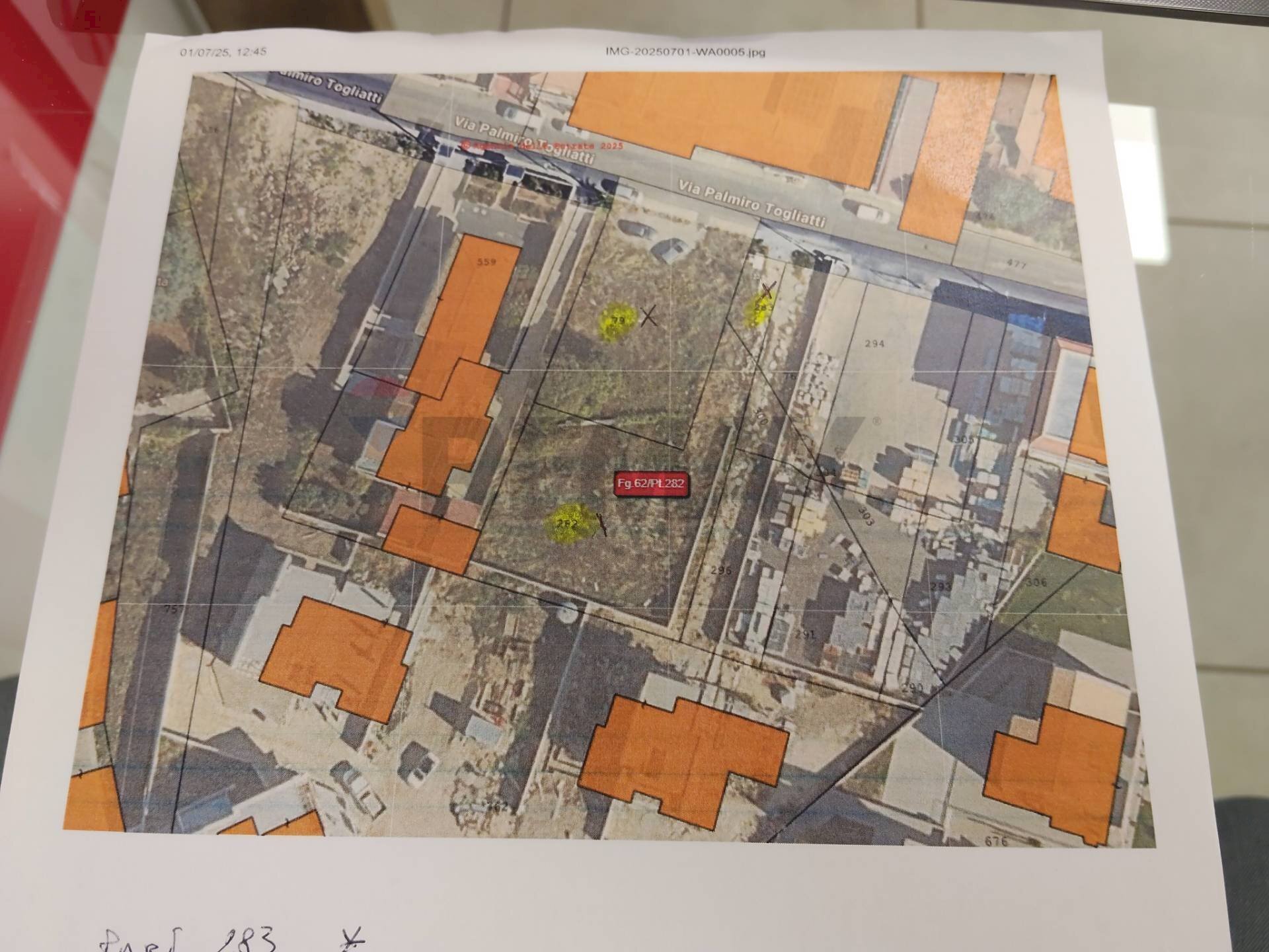 Posizione della mappa - Terreno edificabile Via Togliatti, Ragusa - foto 2