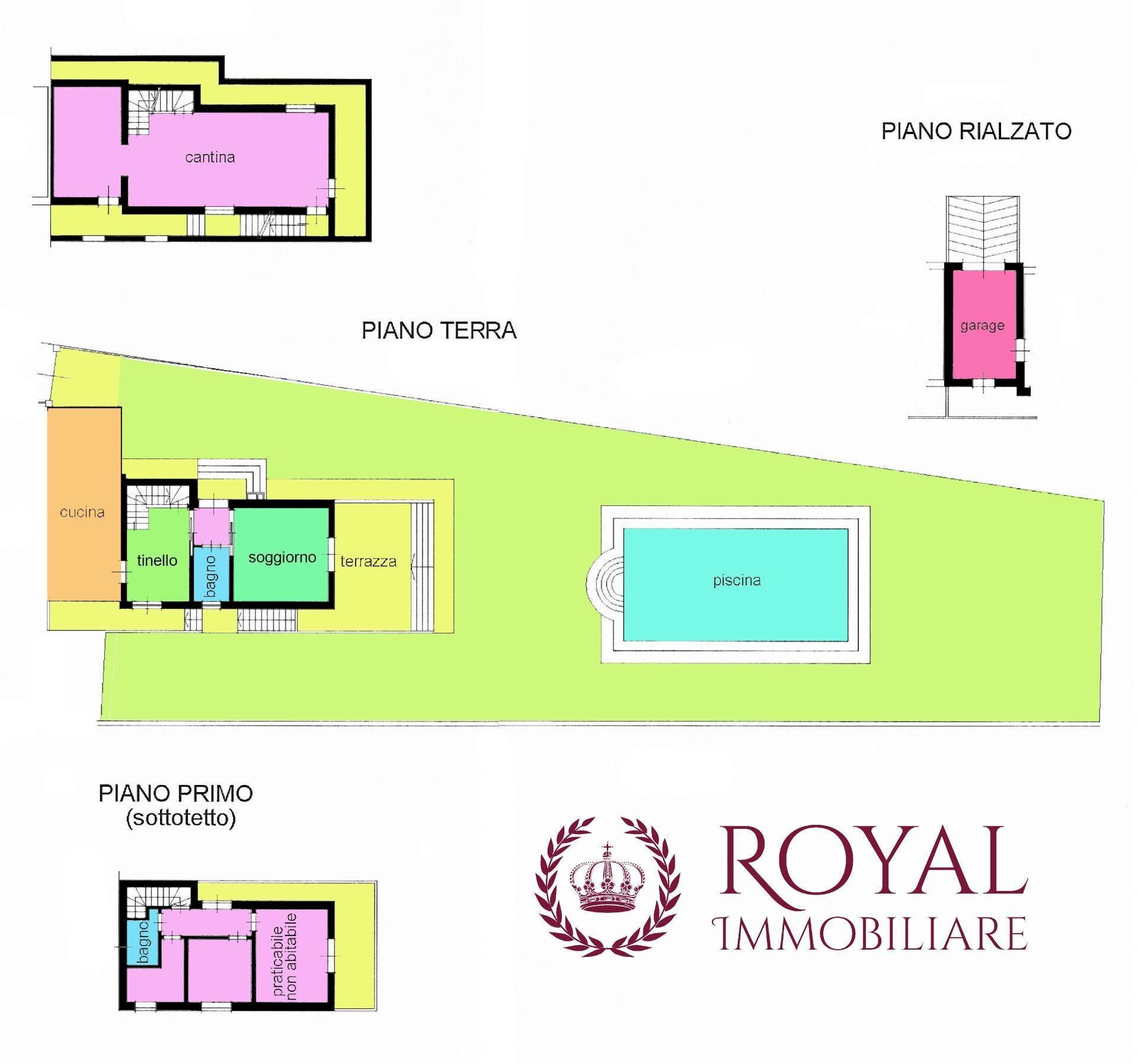 Foto 59 - Villa a Schiera Via Del Castellaccio, Livorno - planimetria 1