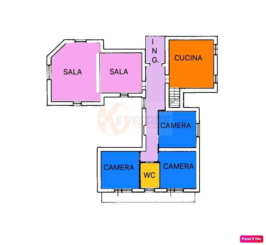 Foto 51 - Villa zinziodda li buttangari, Sassari - planimetria 1