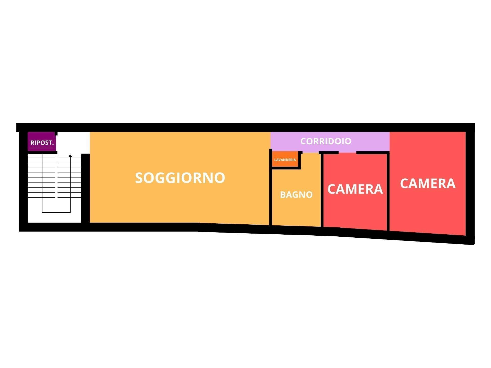 Foto 14 - Two-room apartment Mantova - floor plans 1