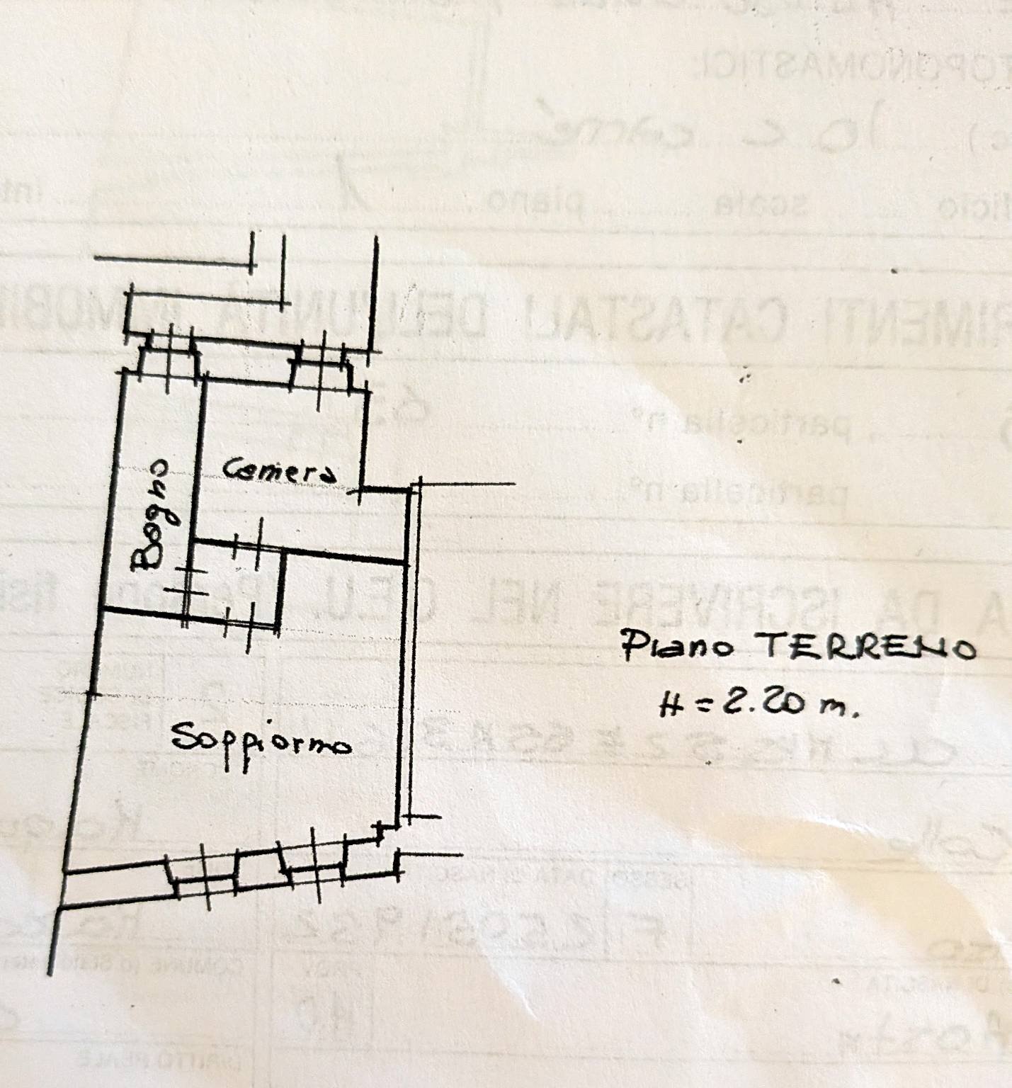 Two-room apartment Frazione Carrè, 6, Rhemes-Notre-Dame - floor plans 1