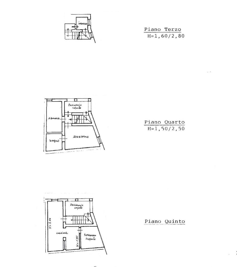 Trilocale Via Barberis Colomba, Dolceacqua - planimetria 1