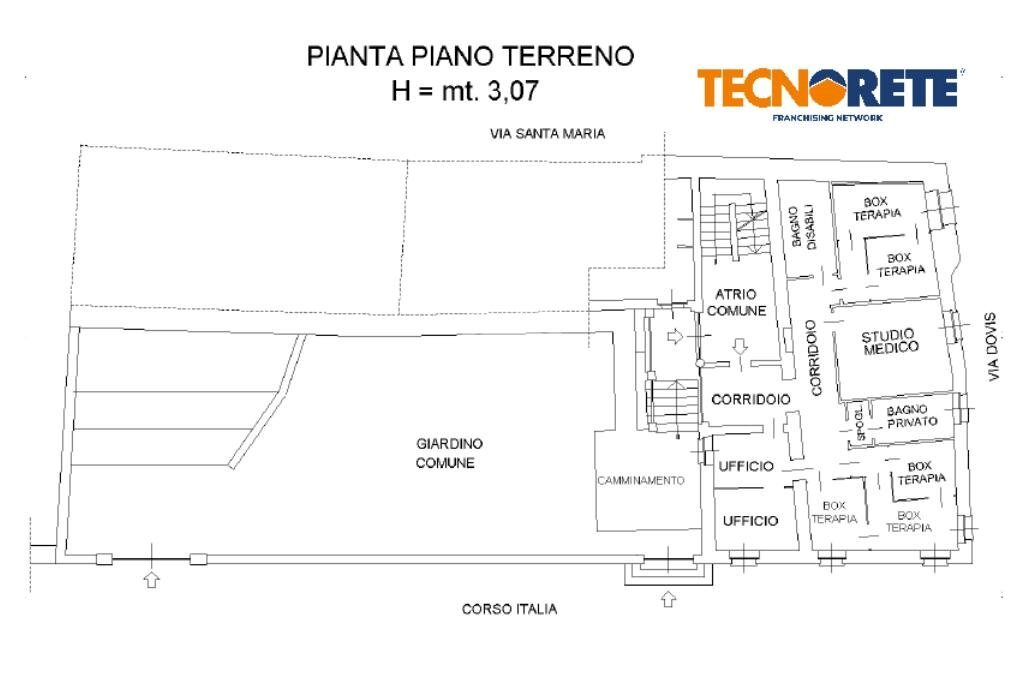 Quadrilocale Corso Italia, Gassino Torinese - planimetria 1