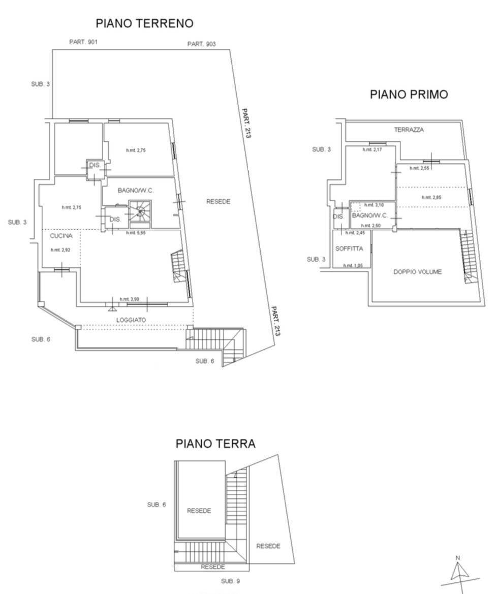 Foto 79 - Villa PIAZZA BRUNNER, Palaia - floor plans 1