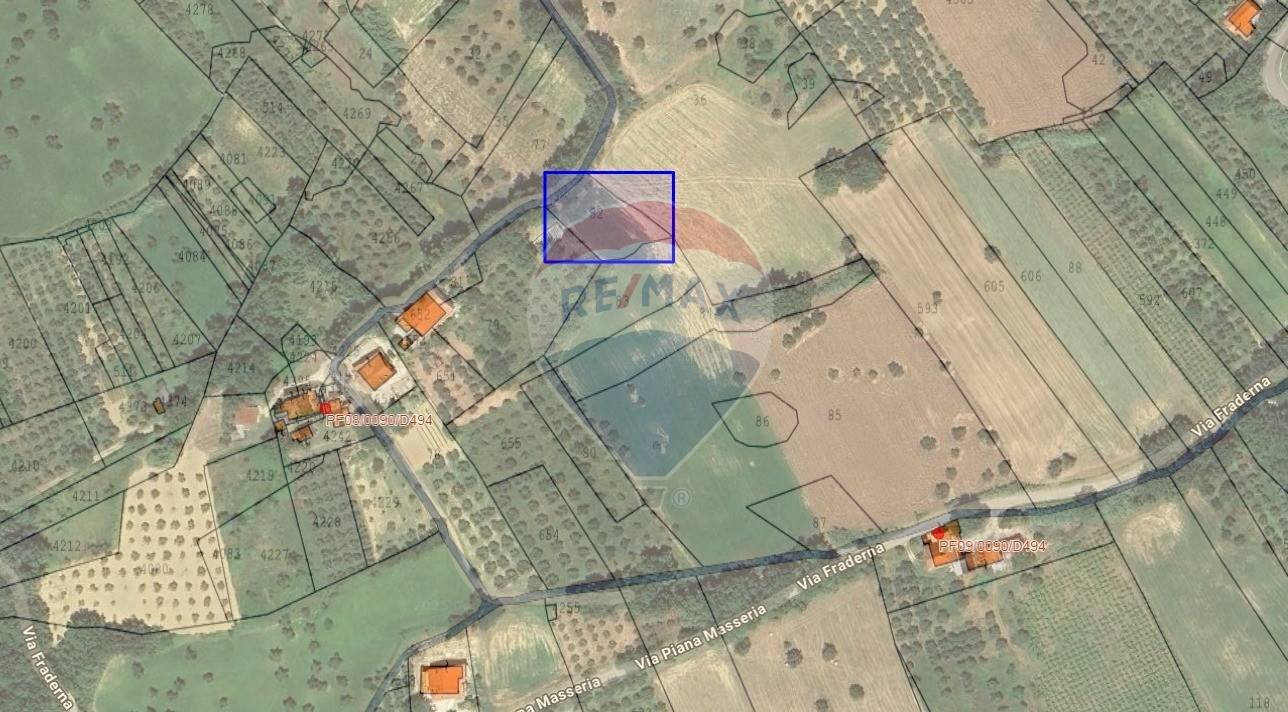 Pianta 2D - Terreno agricolo via colle SAN DONATO
 
83, Fara Filiorum Petri - foto 1