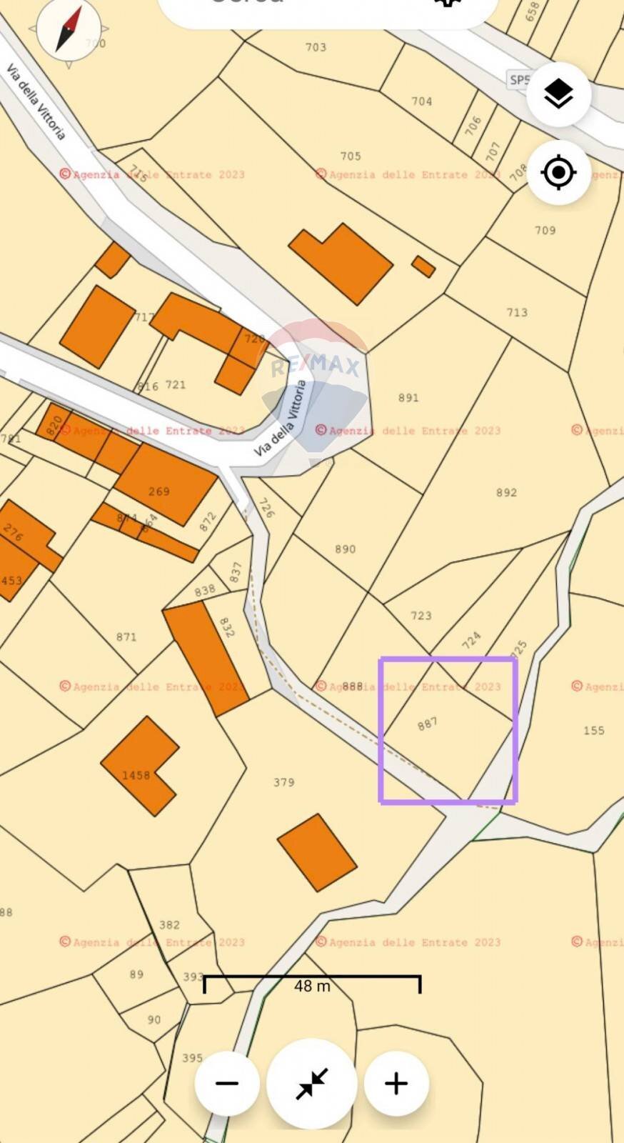 Pianta 2D - Agricultural land Via Colle Pizzuto, Civitella Alfedena - floor plans 1