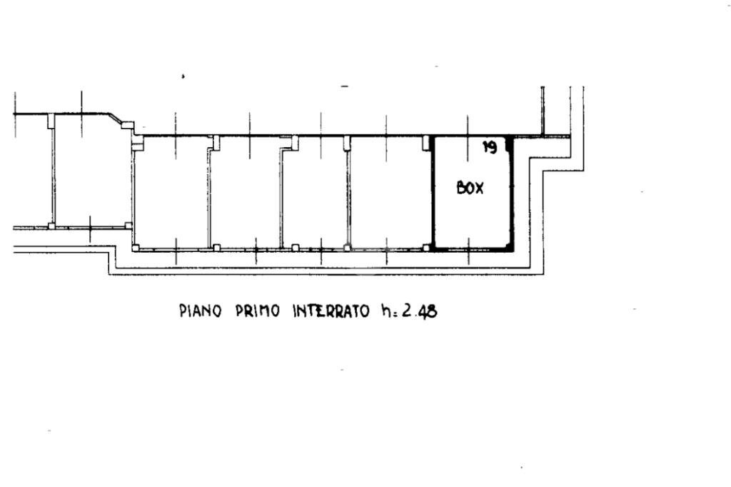 Box Via Villa Gavotti, Genova (zona Multedo) - planimetria 1