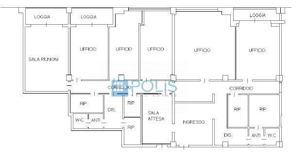 Foto 2 - Ufficio Padova Est, Padova - planimetria 1