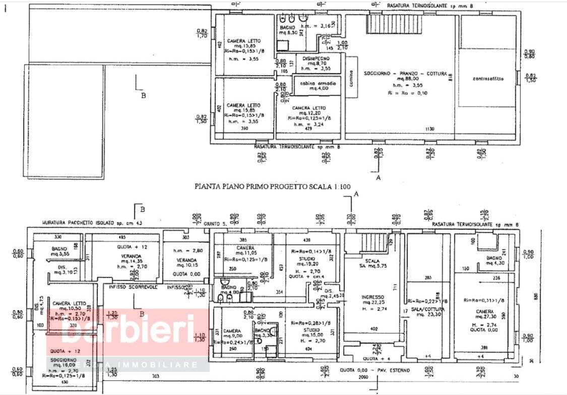 Foto 73 - Villa Via Faentina
 
138, Ravenna - planimetria 1