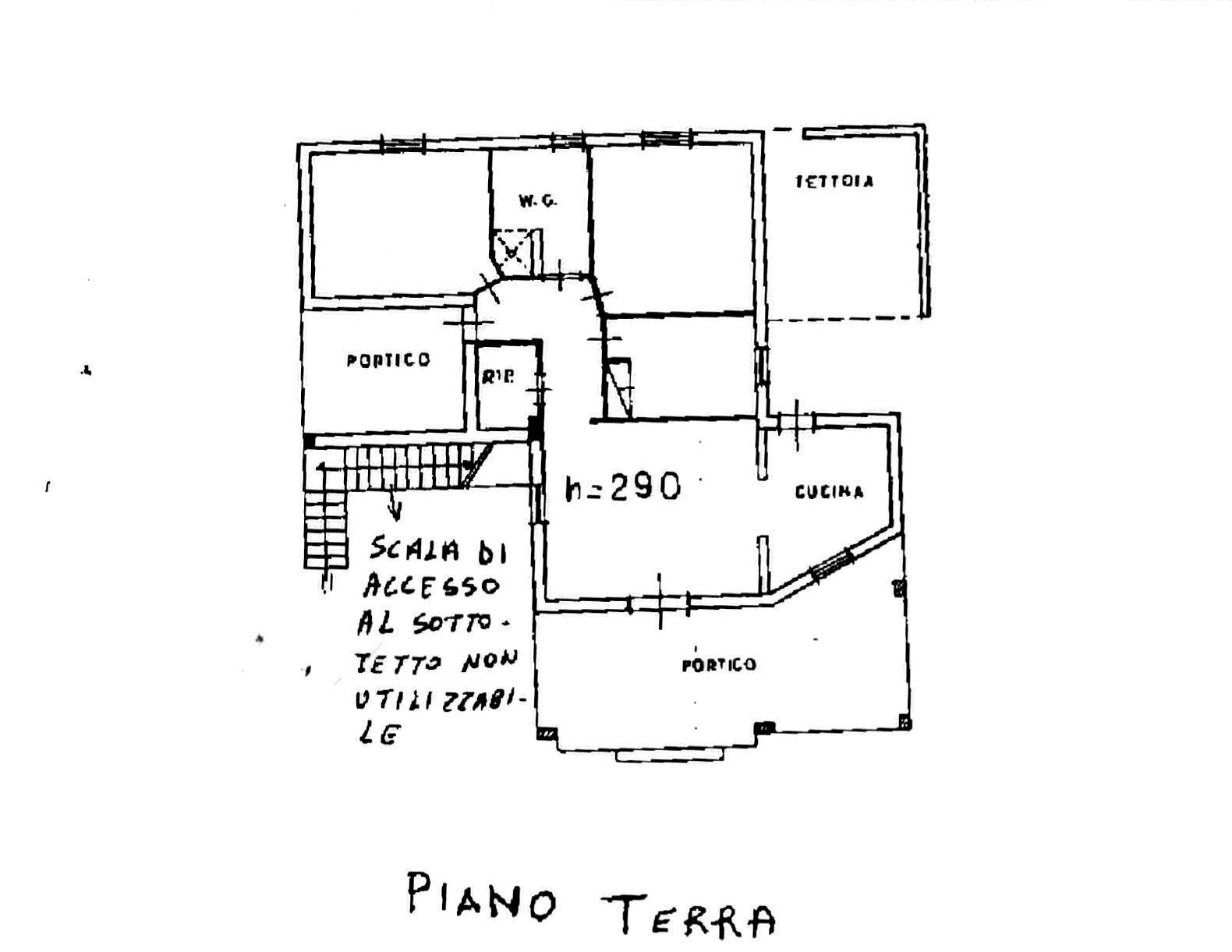 PLANIMETRIA - Villa Contrada Calatubo, Balestrate - planimetria 1