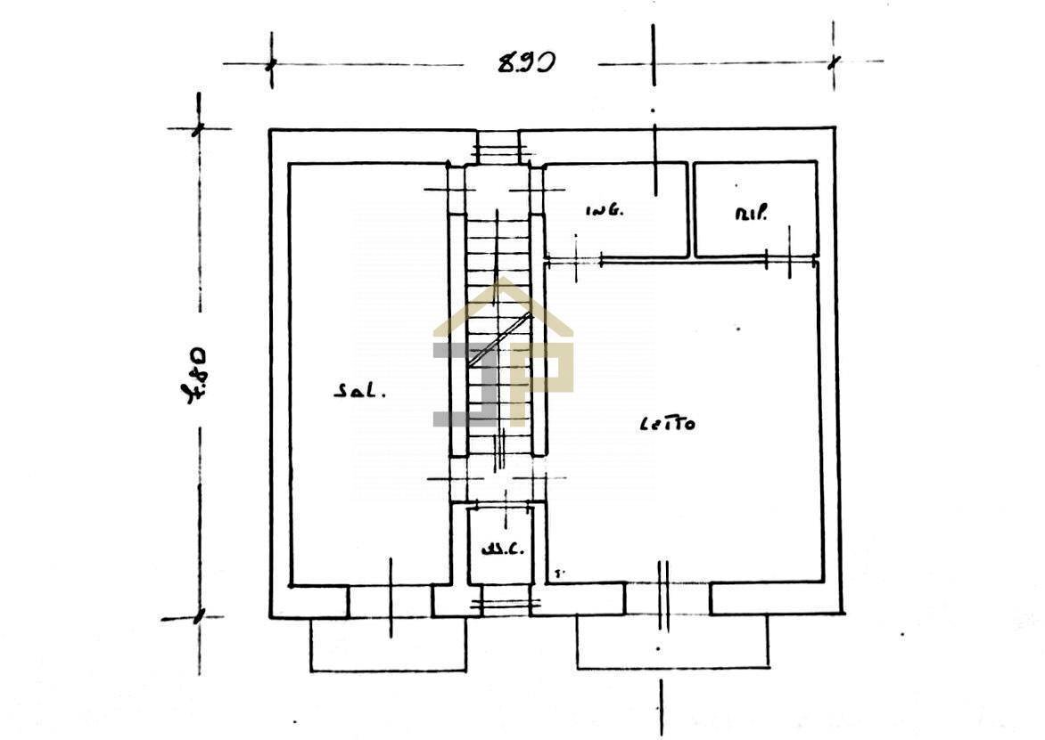 Piano Terra - Casa indipendente Capo dell'Acqua, Partinico - planimetria 1