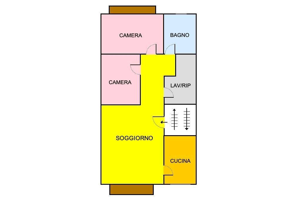 Planimetria - Quadrilocale dell'Avvenire
 
40, 40, Partinico - planimetria 1