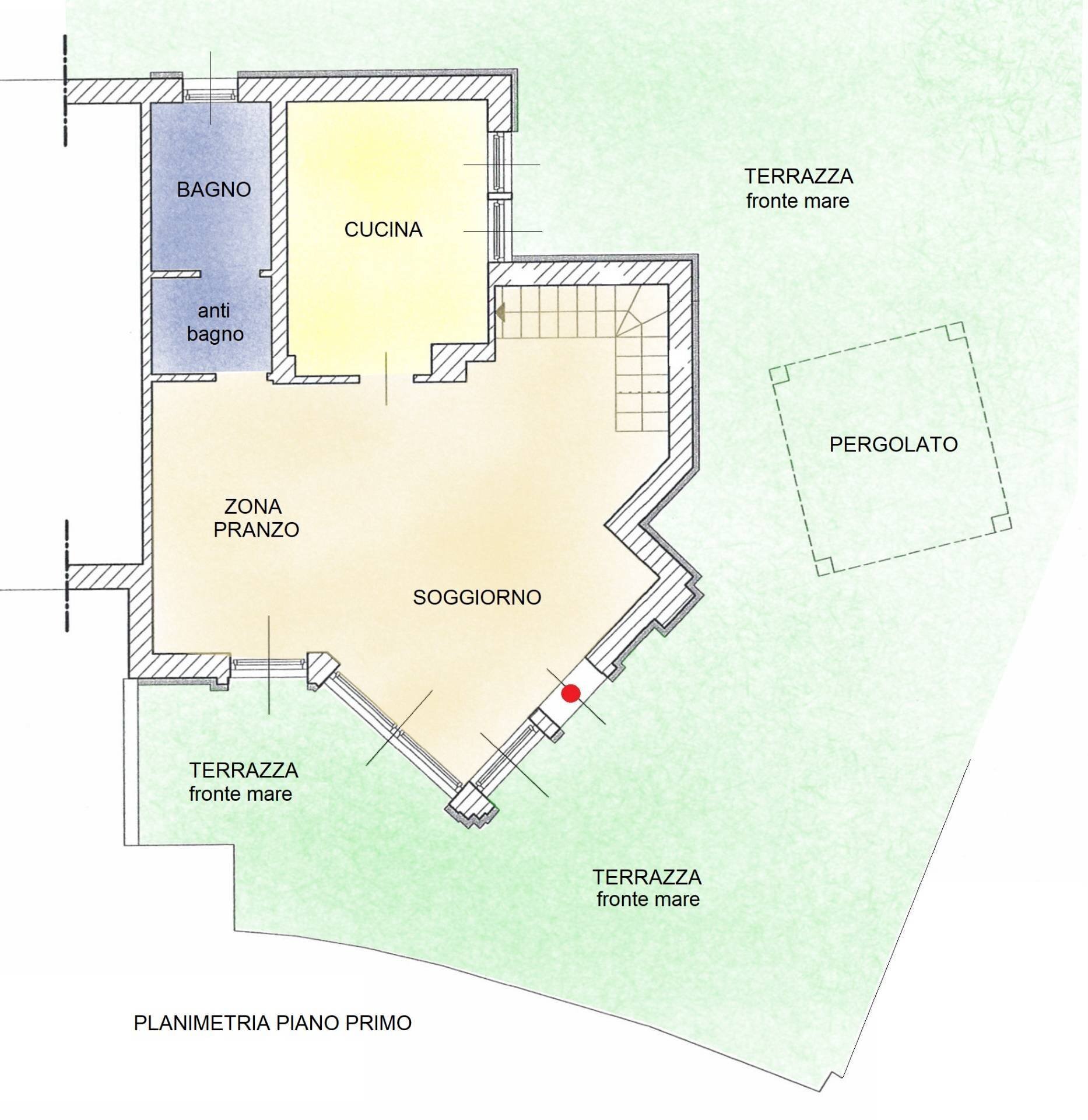 Foto 80 - Appartamento Via Poggio dell'orizzonte, Albissola Marina - planimetria 1