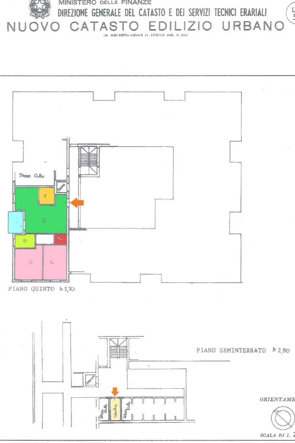 Trilocale via delle Rose, Legnano - planimetria 1