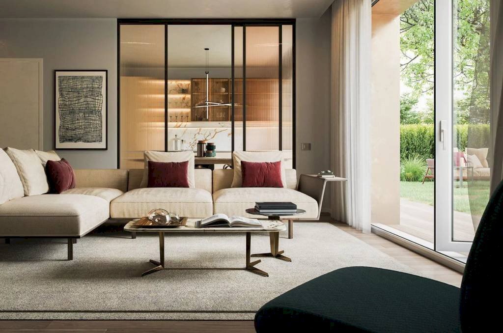 Salone - Three-room apartment corso Stati Uniti 21., Torino (neighborhood Crocetta) - photo 2