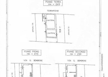 Planimetria - Terraced Villa via Giovanni Bombrini, 36, Davagna - photo 36