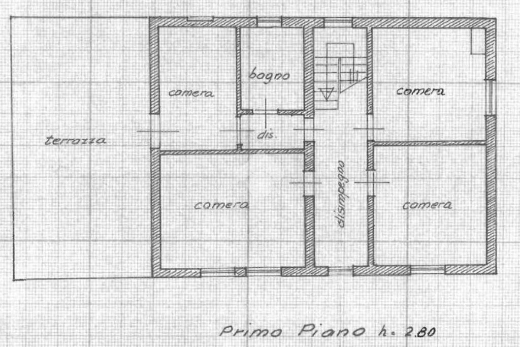 Villa Strada Statale Romana Nord, Carpi - planimetria 1