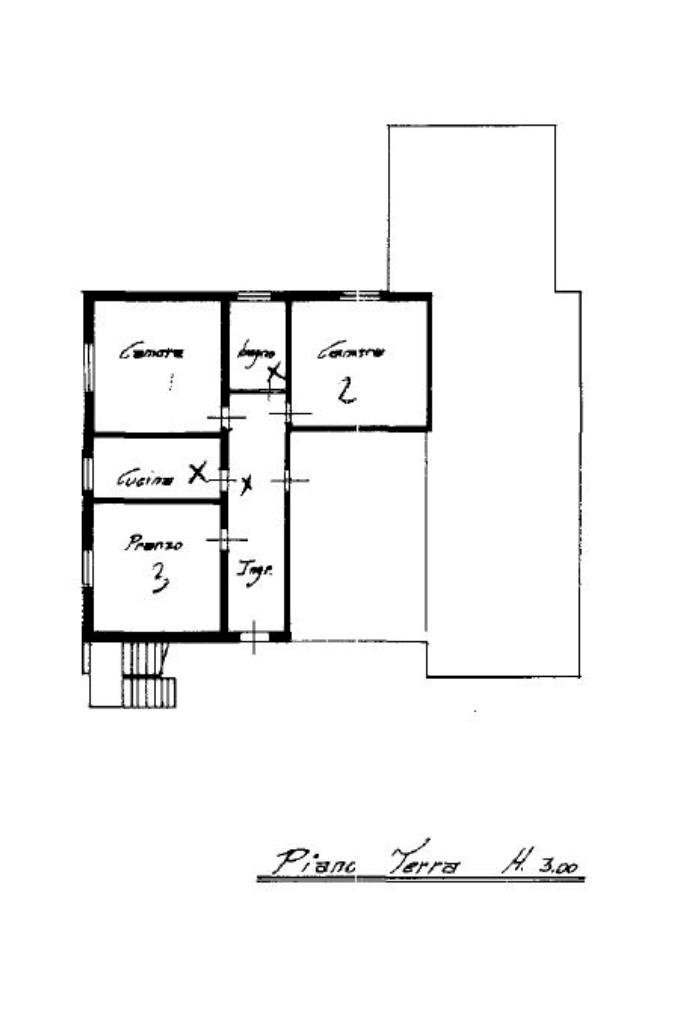 Villa Via Pola Interna, Carpi - planimetria 1
