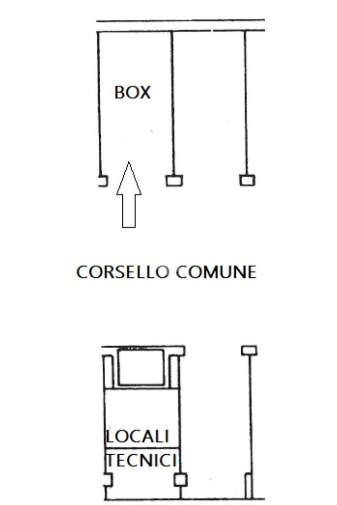 Box via Raffaello Giolli, Milano (neighborhood Bicocca) - floor plans 1