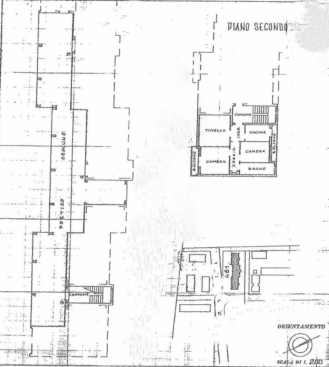 Apartment Medicina - floor plans 1