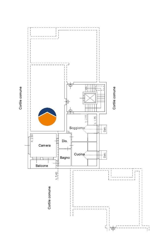 Trilocale Via Malonetto, Brandizzo - planimetria 1