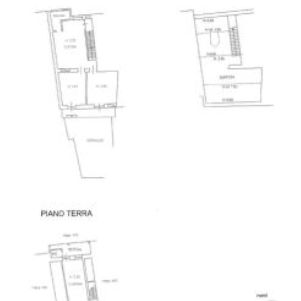Independent house Via Caramelli, 7, Nucetto - floor plans 1