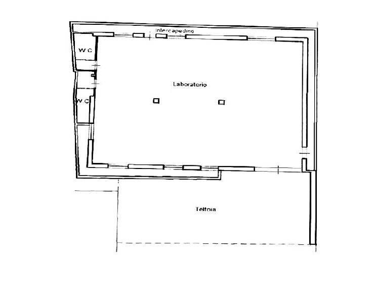 Laboratorio Via Ostuni, Martina Franca - planimetria 1