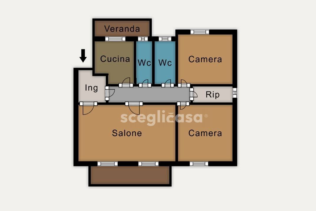 Foto 3 - Four-room apartment Via Domenico La Bruna
7, Palermo - photo 3