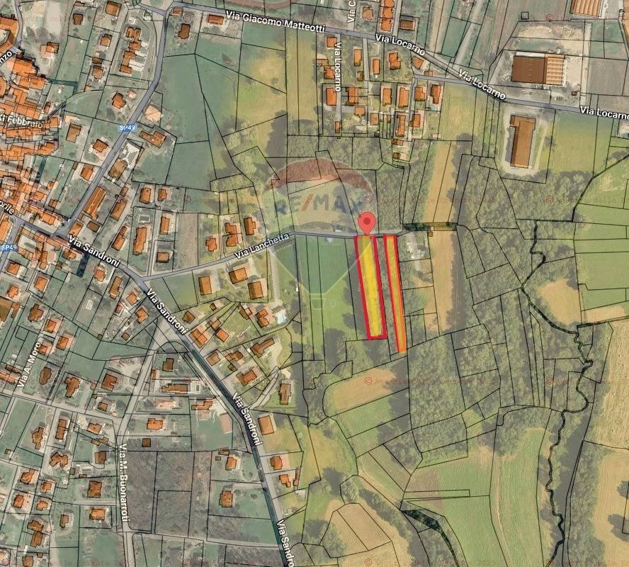 Pianta 2D - Terreno agricolo Sumirago - foto 2