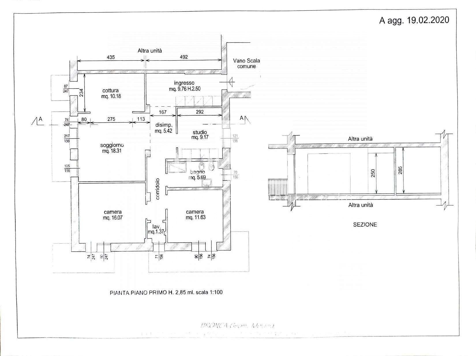 Foto 40 - Appartamento VIALE 4 NOVEMBRE, Treviso - planimetria 1