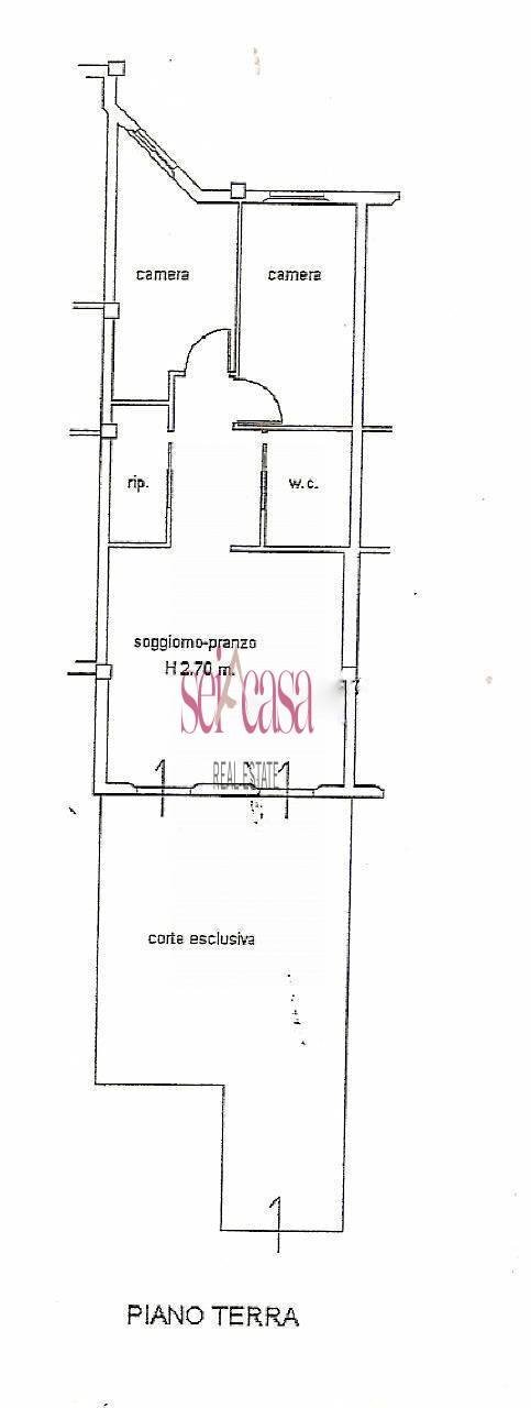 Foto 3 - Four-room apartment Castiglione della Pescaia - floor plans 1