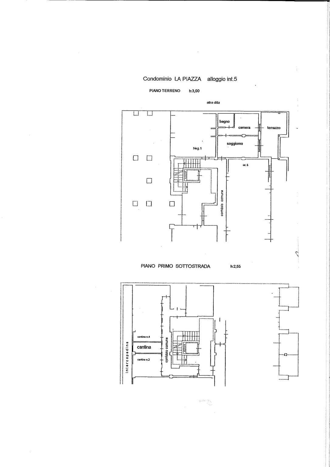 Bilocale via Sant'Anna, 116, Roburent - planimetria 1