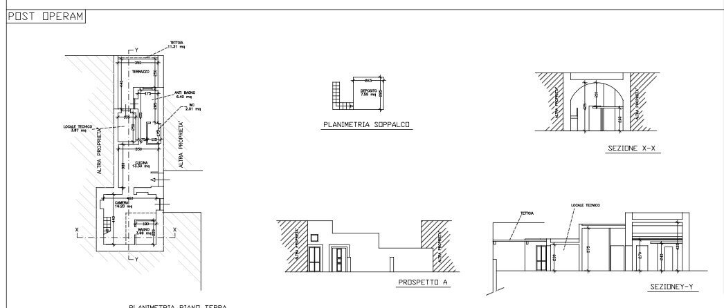 Bilocale Scesa Santa Maria, Ponza - planimetria 1