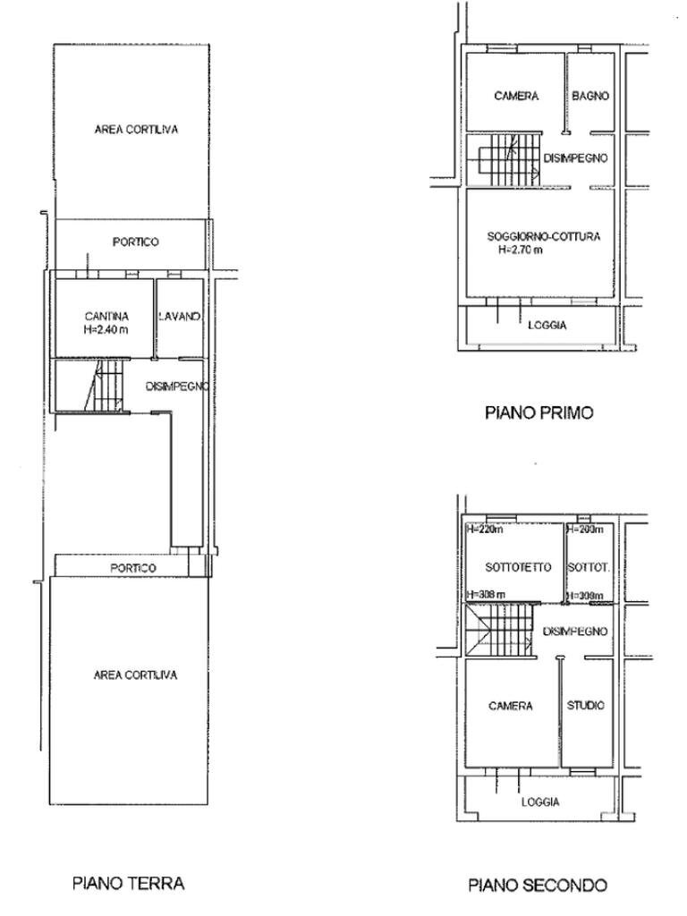 Appartamento Via Bersaglio, Castelnovo di Sotto - planimetria 1