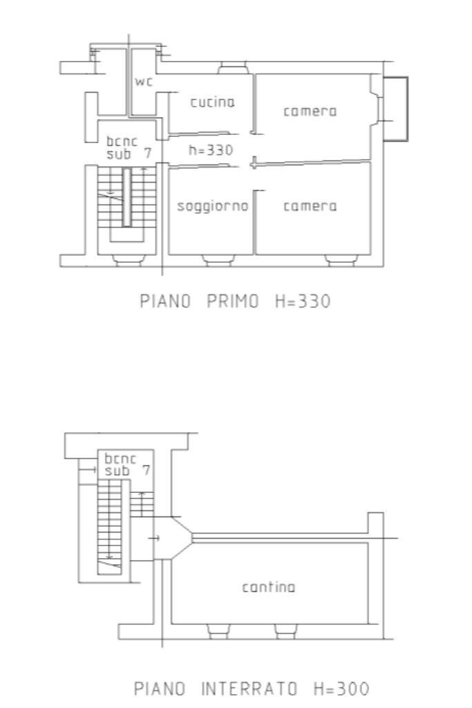 Stable - Palace Via Cotti Ceres, Asti - floor plans 1