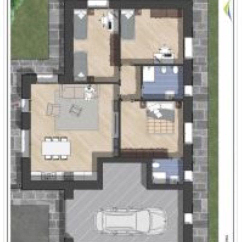 Villa Via Ghiaradino, 1, Granarolo dell'Emilia - planimetria 1