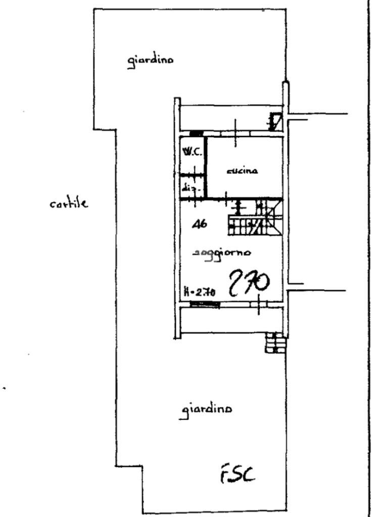 Villa a Schiera Via Cotonificio, Strambino - planimetria 1