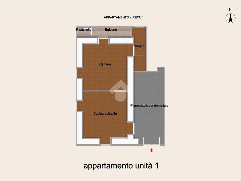 Quadrilocale Via colle delle finestre, Meana di Susa - planimetria 1