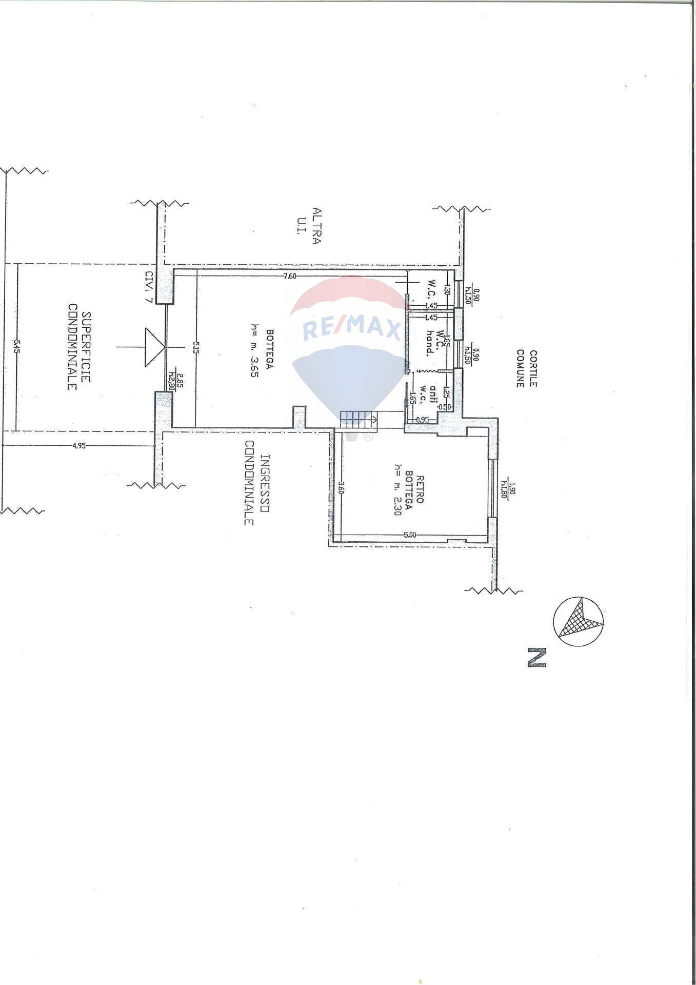 Pianta 2D - Locale Commerciale Via Galatioto
 
7, Catania - planimetria 1