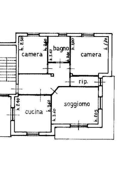 Attico strada di Paganotti, 3, Villanova Mondovì - planimetria 1
