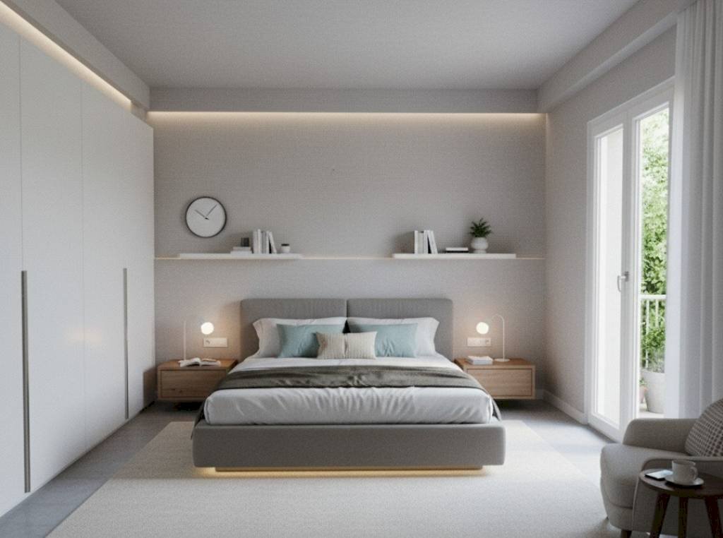 Camera da letto - Trilocale via Raffaello Caverni, 69, Montelupo Fiorentino - foto 2