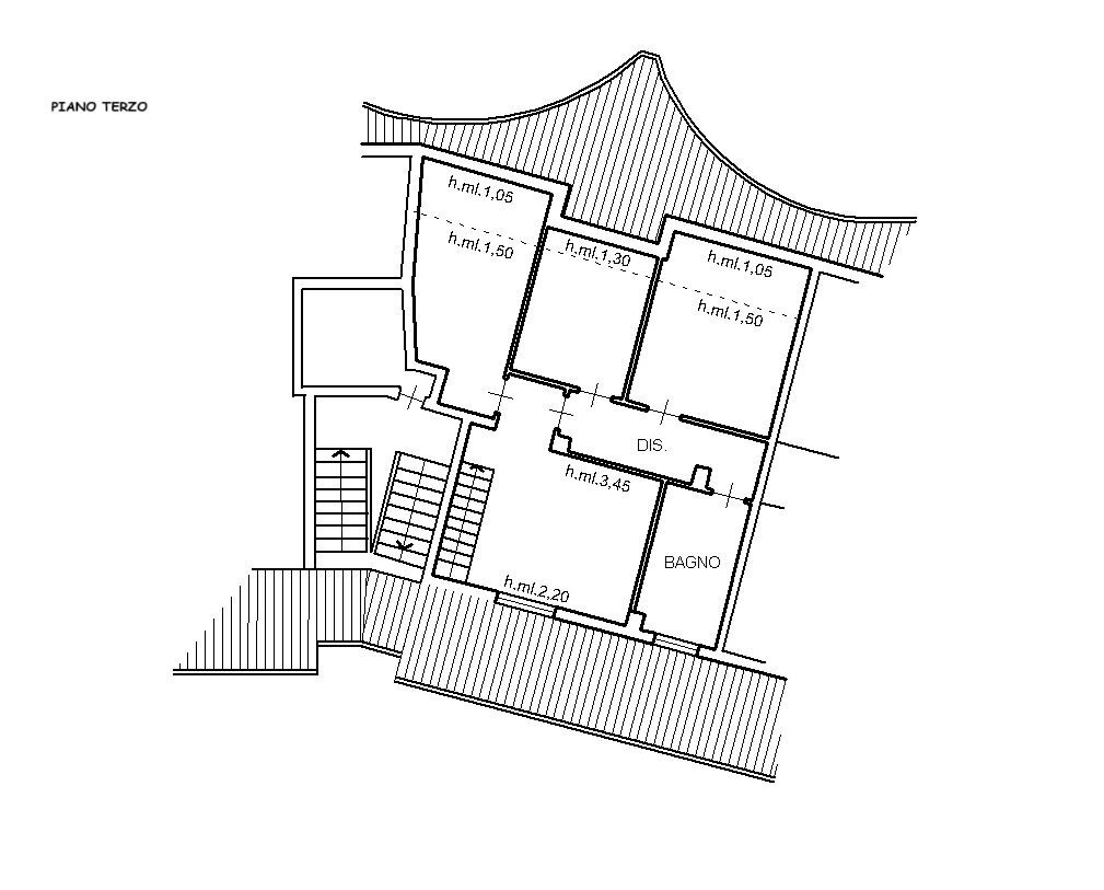 Attico Residenza Parco Europa, 14, Mondovì - planimetria 1