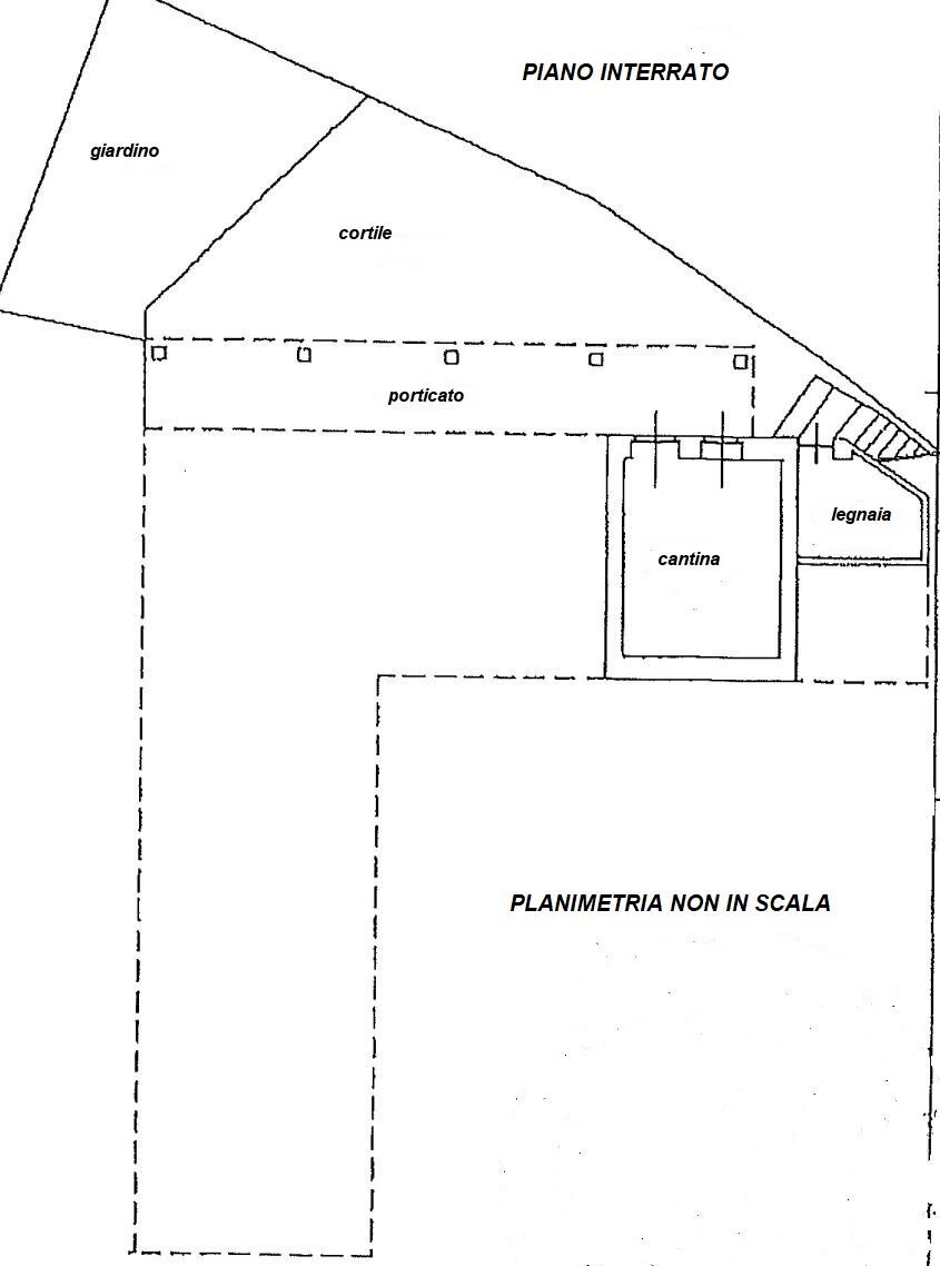 Rustico Frazione Valle Tanaro, Asti - planimetria 1